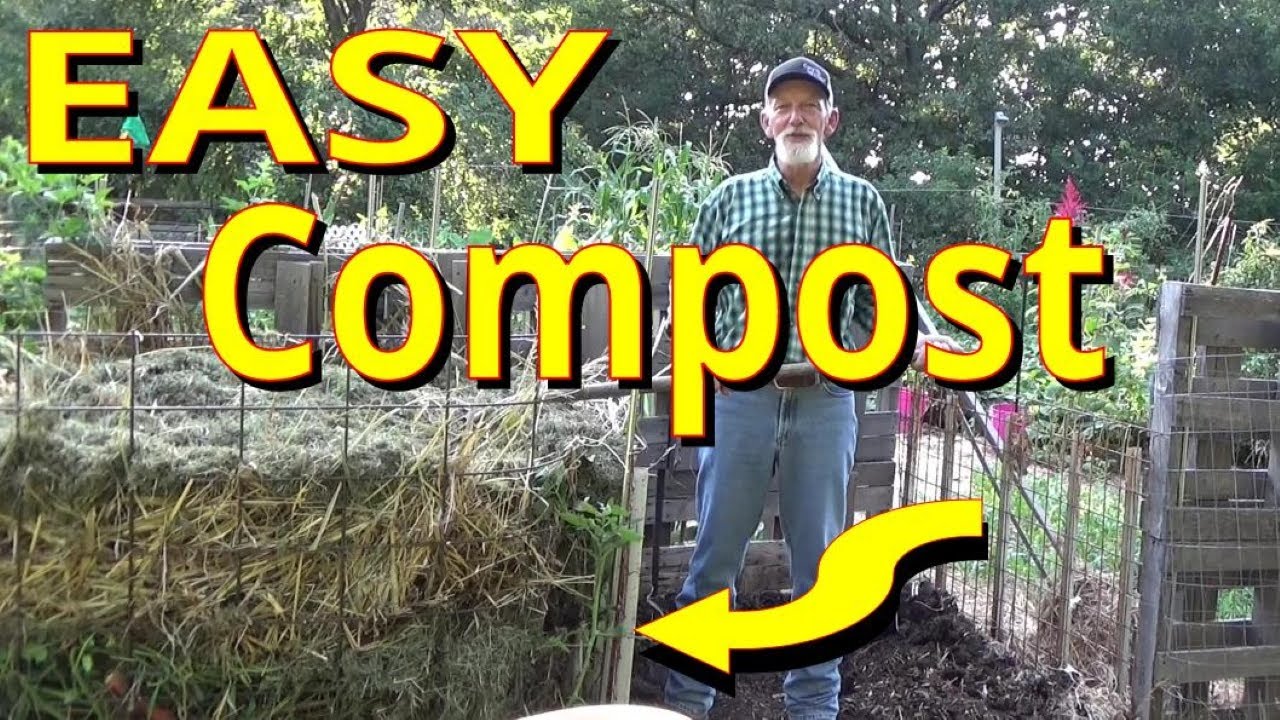 Easy Garden Compost 8-28-2023 - YouTube