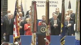 Pres. Clinton at Ronald Reagan Building Dedication (1998)