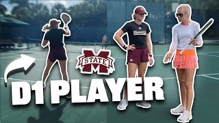 Best Drills for ALL AROUND PLAYER with D1 College Player Emily Surcey | Tennis Lesson