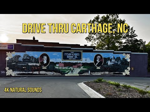 Day Trip to Carthage, NC -  Drive through A Historic Town