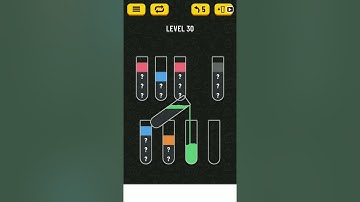 Water Sort Puzzle Level 30 | Level 30