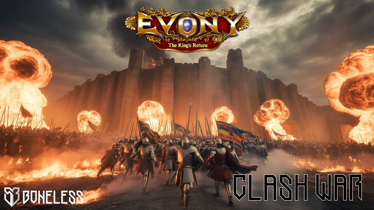 EVONY TKR | S451 — RST ⚔️ CLASH 🔥
