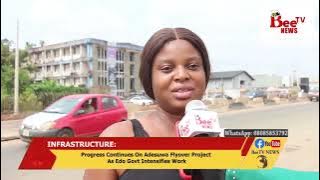 Progress Continues On Adesuwa Flyover Project As Edo Govt Intensifies Work.
