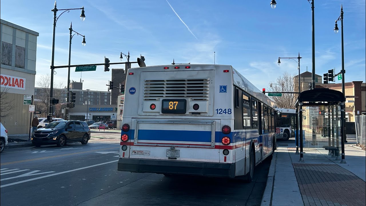 CTA Bus: (Not So) Full Ride On 2006 New Flyer D40LF #1248 - 87 87th (To Red Line / Last Vid Of 2025)