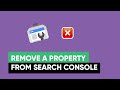 How to Remove a Property From Search Console 2026