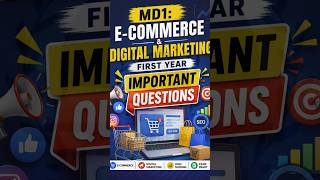 E-Commerce and Digital Marketing Important Questions for first year