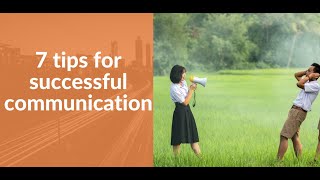 7 tips for successful communication you should try for better communication