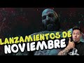Los JUEGOS mas ESPERADOS y LANZAMIENTOS de NOVIEMBRE 2022🔥Ps5, Ps4, Xbox Series, Switch y PC🔥
