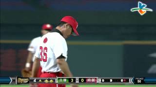 20140604-2 爆米花 合庫vs綺麗 4上 許誌峰再補一支車布邊安打 灌進兩分