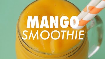 Easiest Mango Smoothie - Loving It Vegan