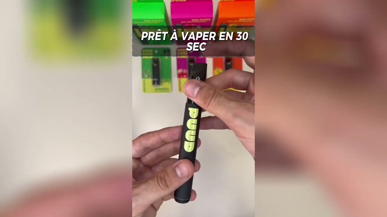 How to recharge a puff?