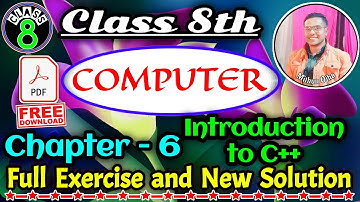 Class 8th Computer Chapter 6
