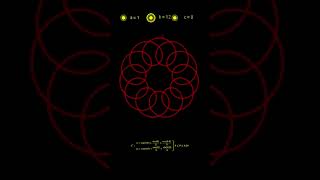 keindahan matematika kurva yang artistik indah : Hypnotic Epitrochoid Curve