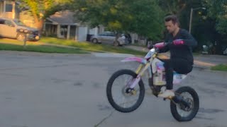 Leonx X1 Max Hits 55 Mph Gps Verified Wheelie Practice 5 Mile Top Speed Run