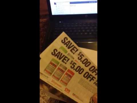 Coupon mail from price cutting coupons