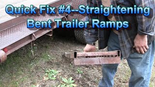 Quick Fix #4--Straightening Trailer Ramps by Sierra Specialty Auto 3,846 views 4 years ago 7 minutes, 53 seconds