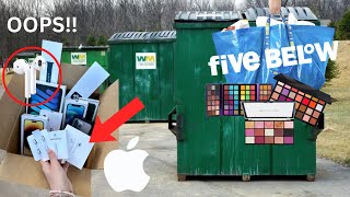 DUMPSTER DIVING AT APPLE STORE (THEY DIDN'T WANT ME TO FIND THIS!)