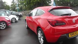 (14) 2014 VAUXHALL ASTRA 2.0 GTC SRI CDTI S/S 3d 162 BHP
