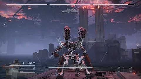 ARMORED CORE 6 :  HEAVY MISSILE LAUNCH SUPPORT CHAPTER 3-6 MISSION GAMEPLAY