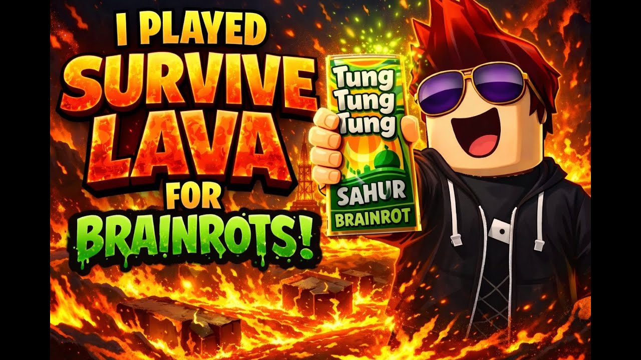 I Played Survive Lava For Brainrots - YouTube