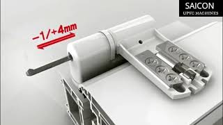 How to fix 3D Hinges on Upvc Casement Doors | Upvc Window Machines