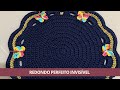 PASSO A PASSO REDONDO PERFEITO DE CROCHÊ | CÍRCULO PERFEITO INVISÍVEL SEM MARCAÇÃO |