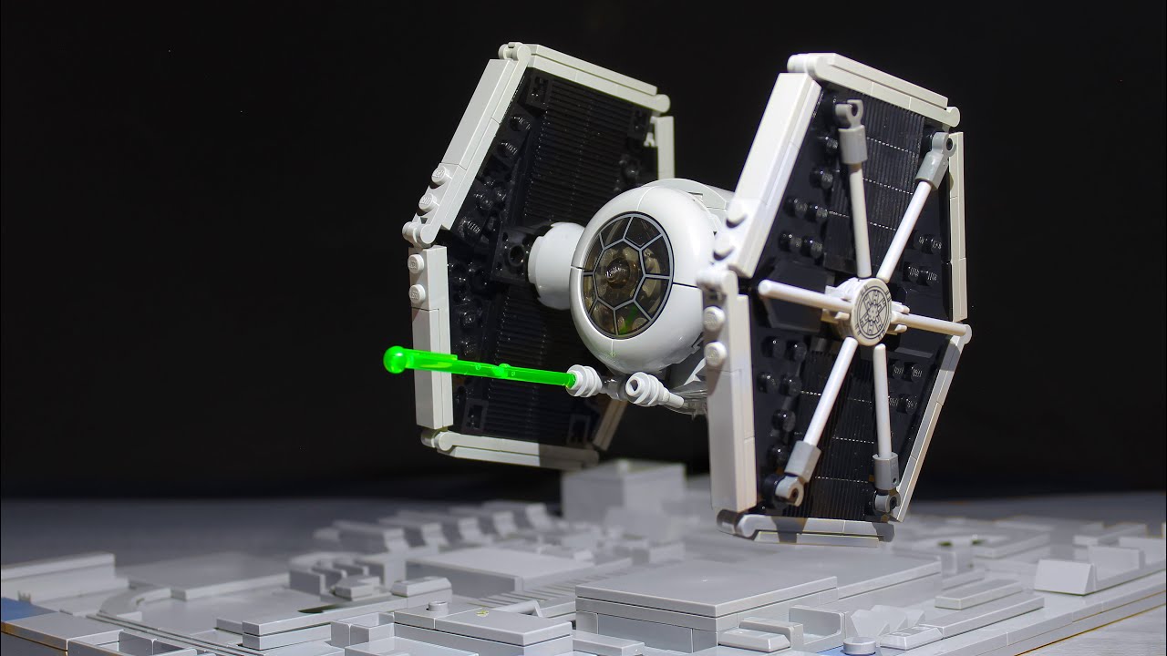 Lego TIE Fighter in Chibi Scale