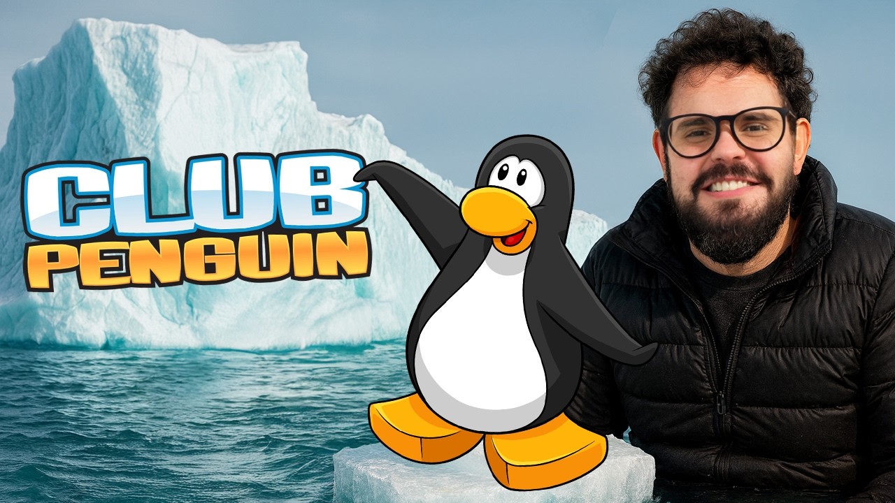 O ICEBERG de Club Penguin (Pai Troll React)