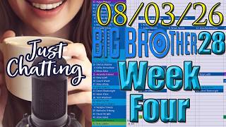 Big Brother 28 Week 4 Stream (08/03/26) (1/2) @themeranianreviewlive
