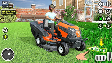 Lawn Mower 3D – Grass Cutting HD Android Gameplay 2025
