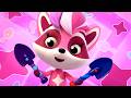 A Secret Gift! 🎁 Rockoons Learn to Plant a Flower | Kids Songs 😍 Learning Videos - Cartoon Box