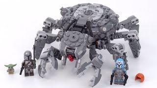 LEGO Star Wars Spider Tank from the Mandalorian reviewed! Looks as expected, feels better 75361