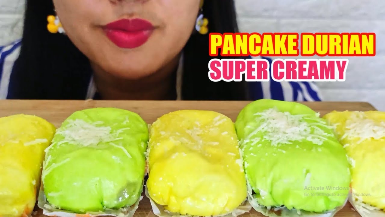 ASMR PANCAKE DURIAN TERENAK ‼️