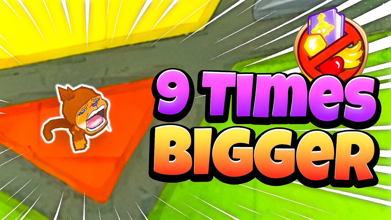 CHIMPS but the MAP IS 9x BIGGER