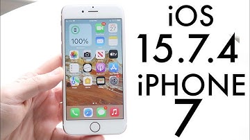 iOS 15.7.4 On iPhone 7! (Review)