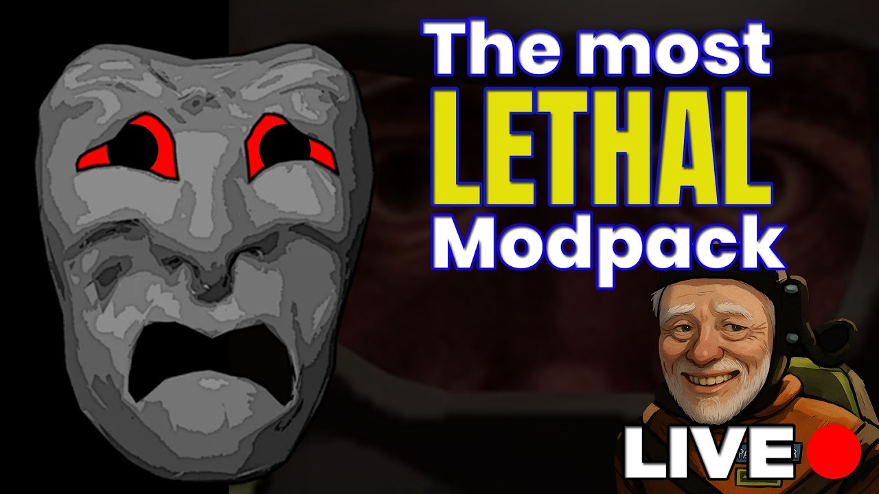 Attempting The HARDEST Modpack And Focus Survival | Lethal Company LIVE 🔴