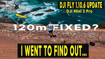 DJI FLY 1.10.6 NEW UPDATE - DJI Mini 3 Pro | HAS IT BEEN FIXED?