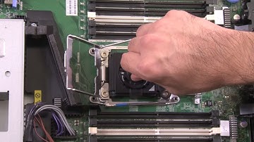 Lenovo System x3550 M5 installing a CPU