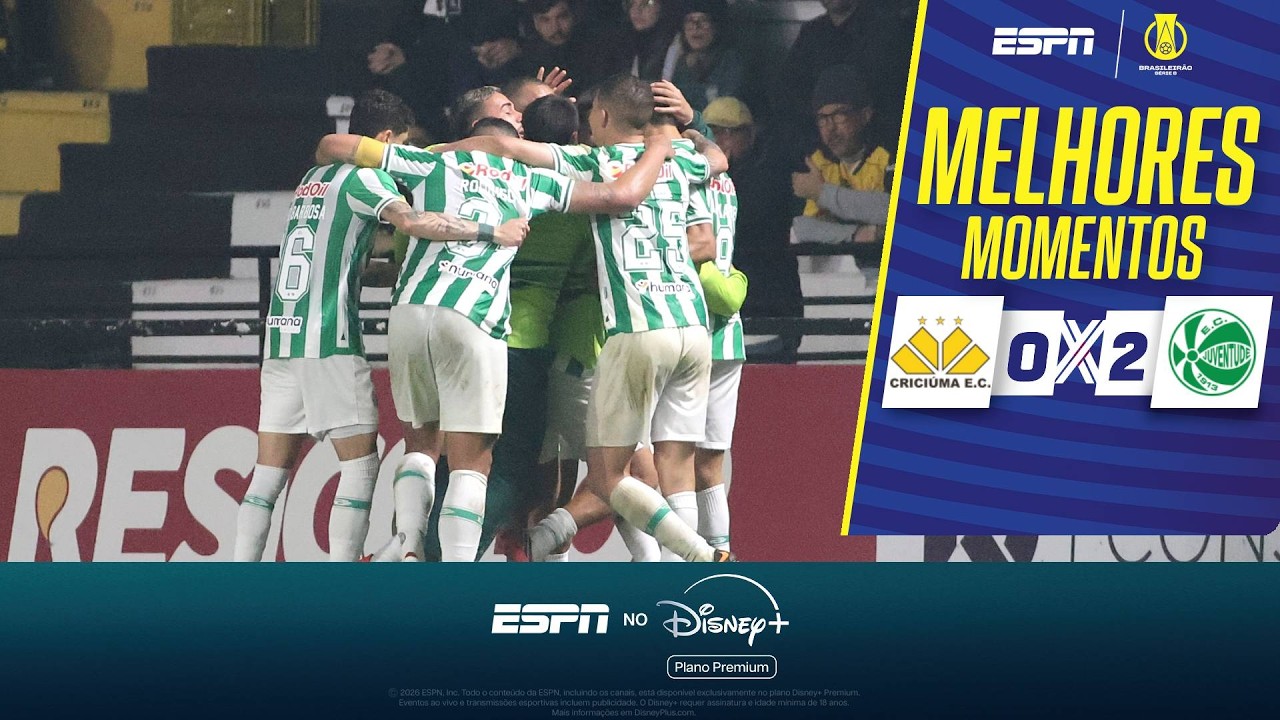 JUVENTUDE VENCE O CRICIÚMA EM 'FINAL ANTECIPADA' NA SÉRIE B COM GOL DE ALAN KARDEC