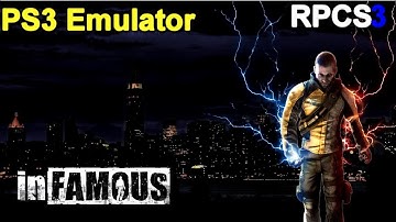 [PS3 Emulator] RPCS3  - Infamous  Vulkan-LLVM Ingame TEST#01