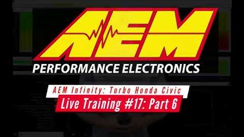 AEM Infinity Live Training: Turbo B-Series Civic Part 6 | Evans Performance Academy