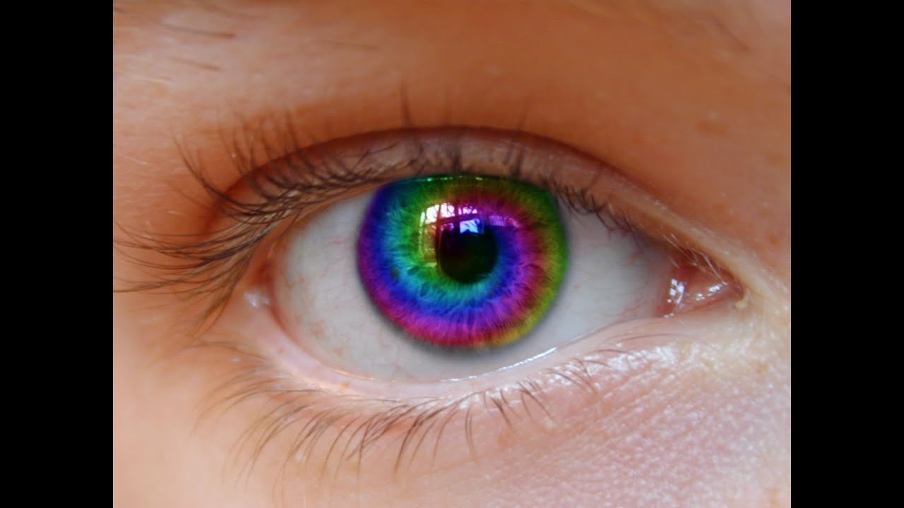 How To Make A Rainbow Eye In Gimp 2.8 YouTube