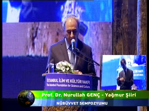 Prof.  Dr.  Nurullah GENÇ / Yağmur Şiiri-İstanbul İlim Kültür Vakfı 2013