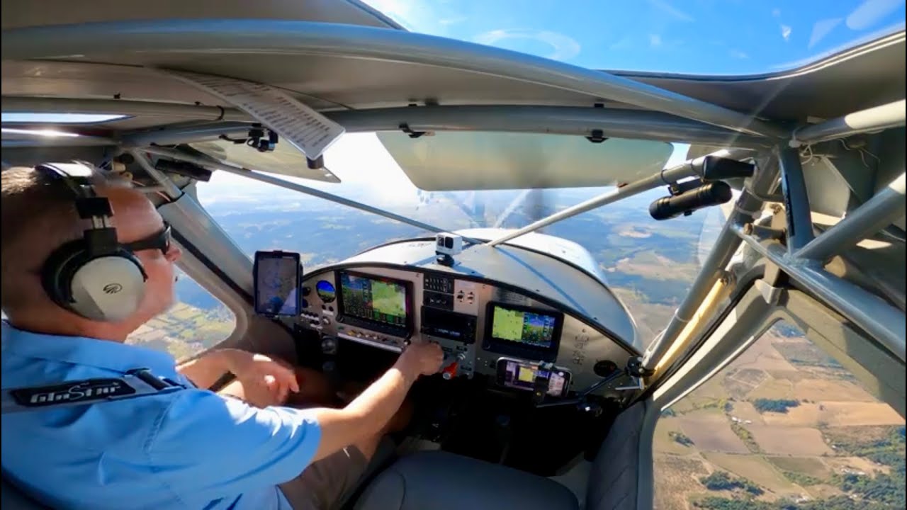 Dynon Emergency Glide Flight Trial