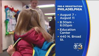 Philadelphia School District Extending Pre-K Registration Hours