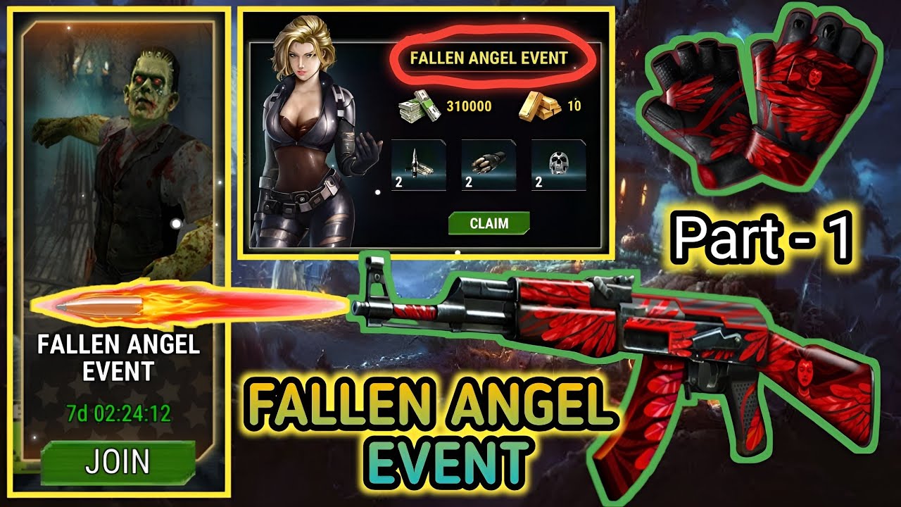 Dead Target: Zombie🧟|| Fallen Angel Event🥶|| PART - 1😏|| Exclusive Other Event🥰|| Satan Gaming🇮🇳