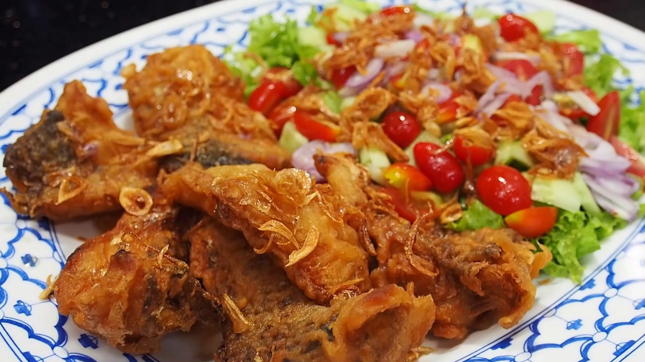 สลัดกะพงทอดน้ำปลาหวาน ศุภชัย เสมอมิตร โหน่งโชว์ l เข้าครัวกับคุณโหน่ง