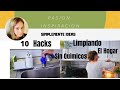 10 HACKS DE LIMPIEZA PARA AHORRAR TIEMPO/PARA MANTENER UN HOGAR LIMPIO SIEMPRE