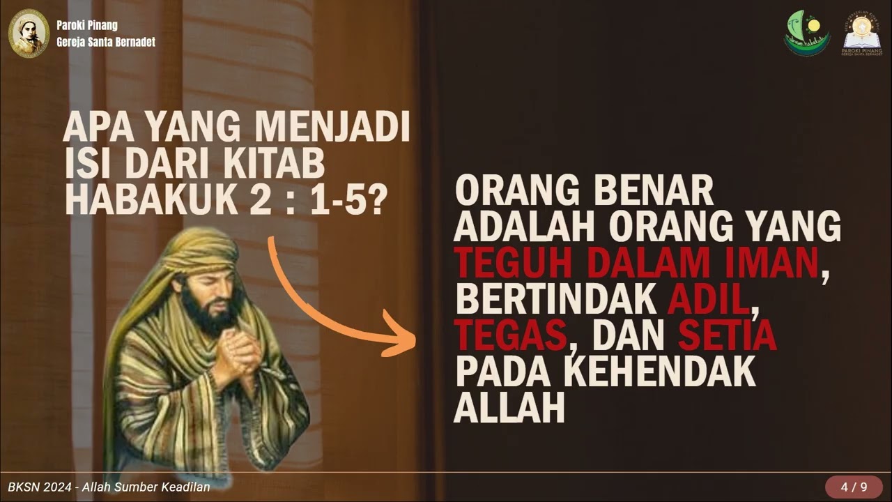 PERTEMUAN 3 - Materi Sosialisasi BKSN 2024 (Bulan Kitab Suci Nasional)