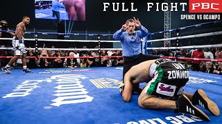 Spence vs Ocampo FULL FIGHT: June 18. 2018 | PBC on Showtime